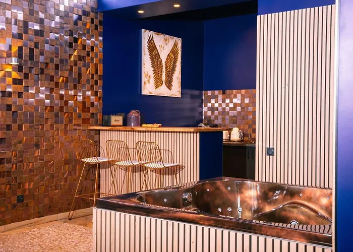 Le Voluptueux ~ Sauna ~ Jacuzzi ~ Centre-ville Daire Angers
