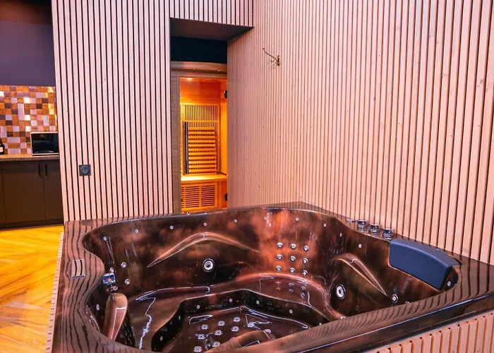 Le Voluptueux ~ Sauna ~ Jacuzzi ~ Centre-ville